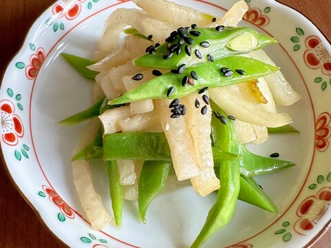 大根といんげんのきんぴら風。.❁.。